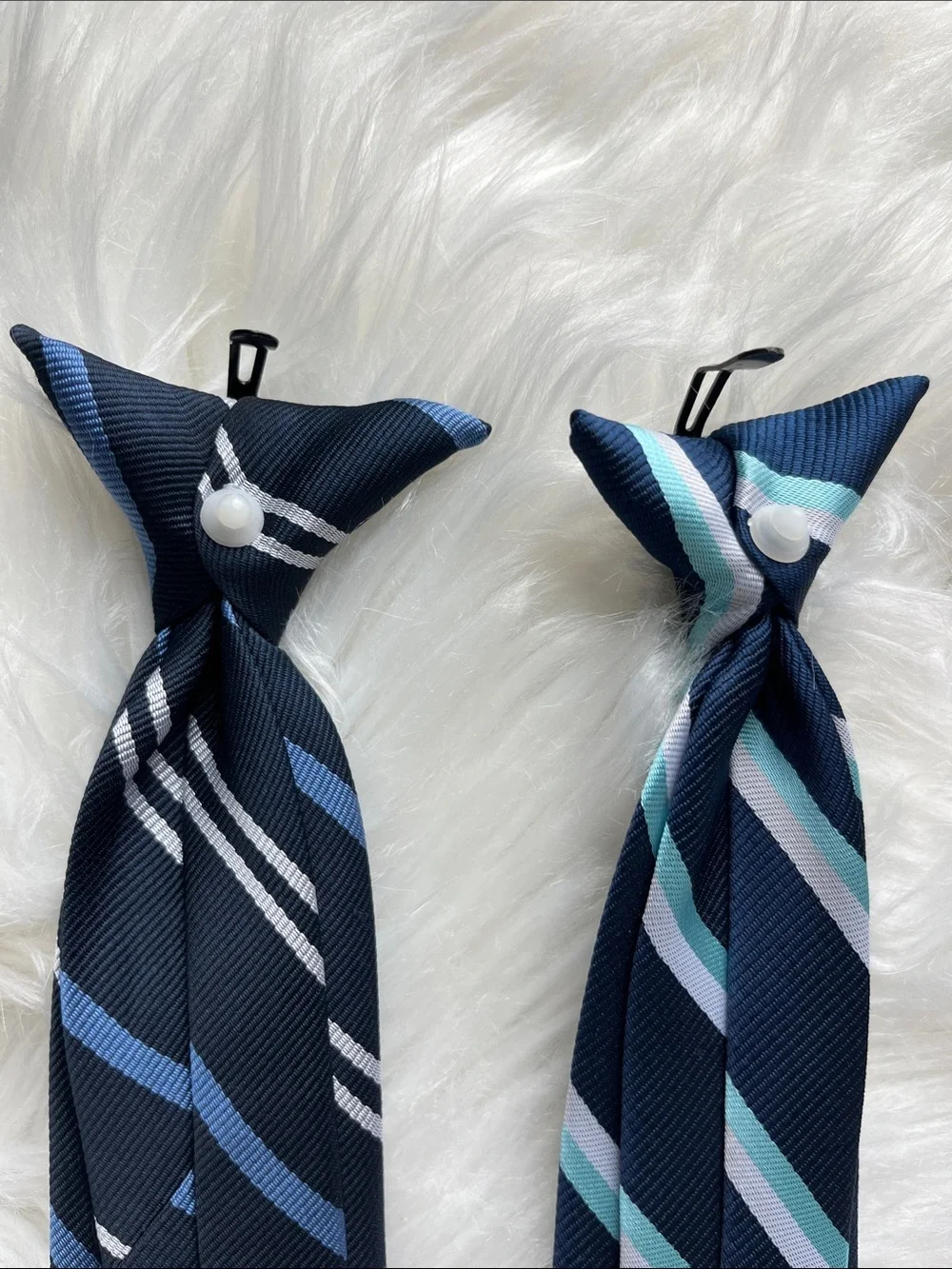 Boys Clip Ties Set of 4